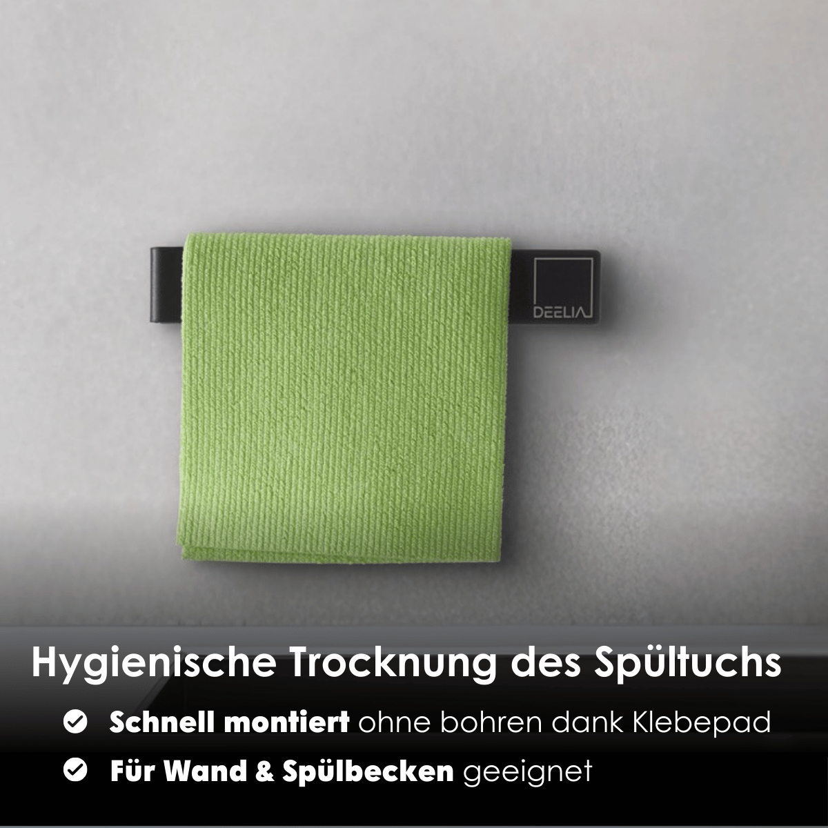 Spültuchhalter ohne bohren