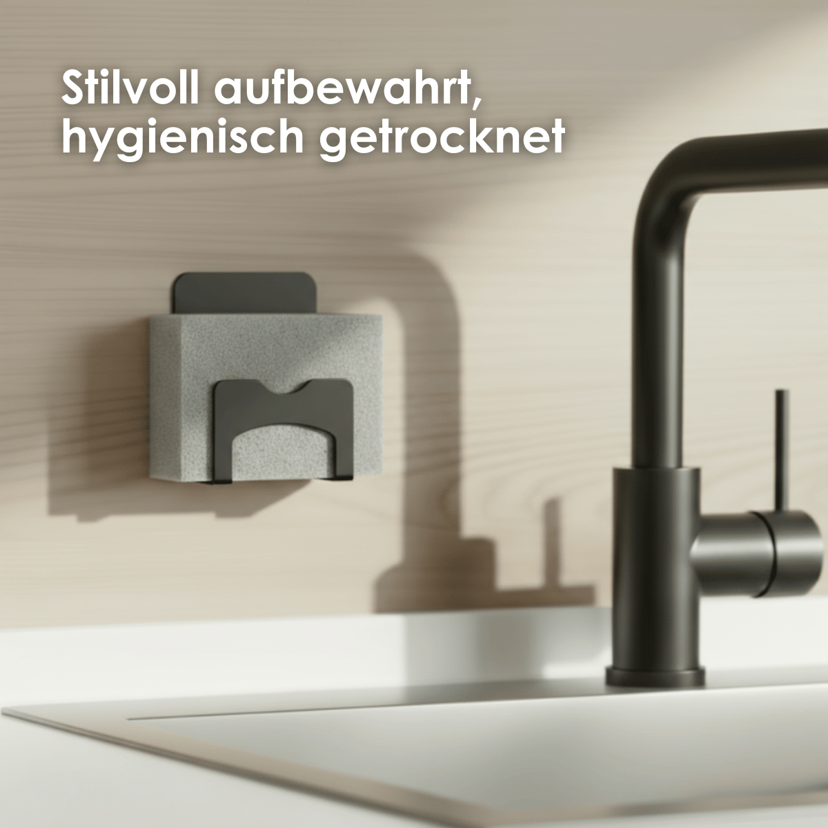 Schwammhalter ohne Bohren