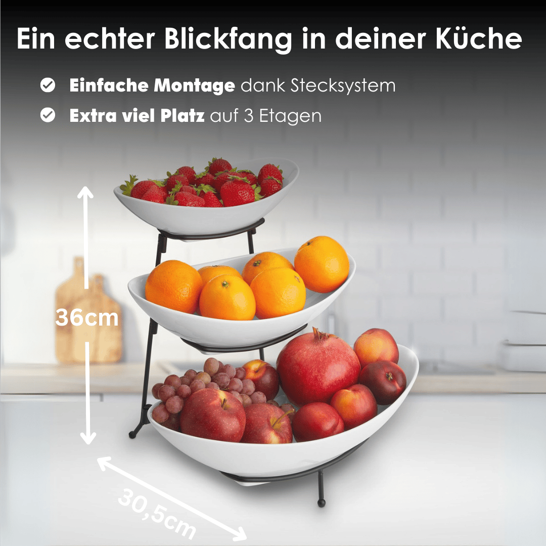 Etagere 3-stöckig