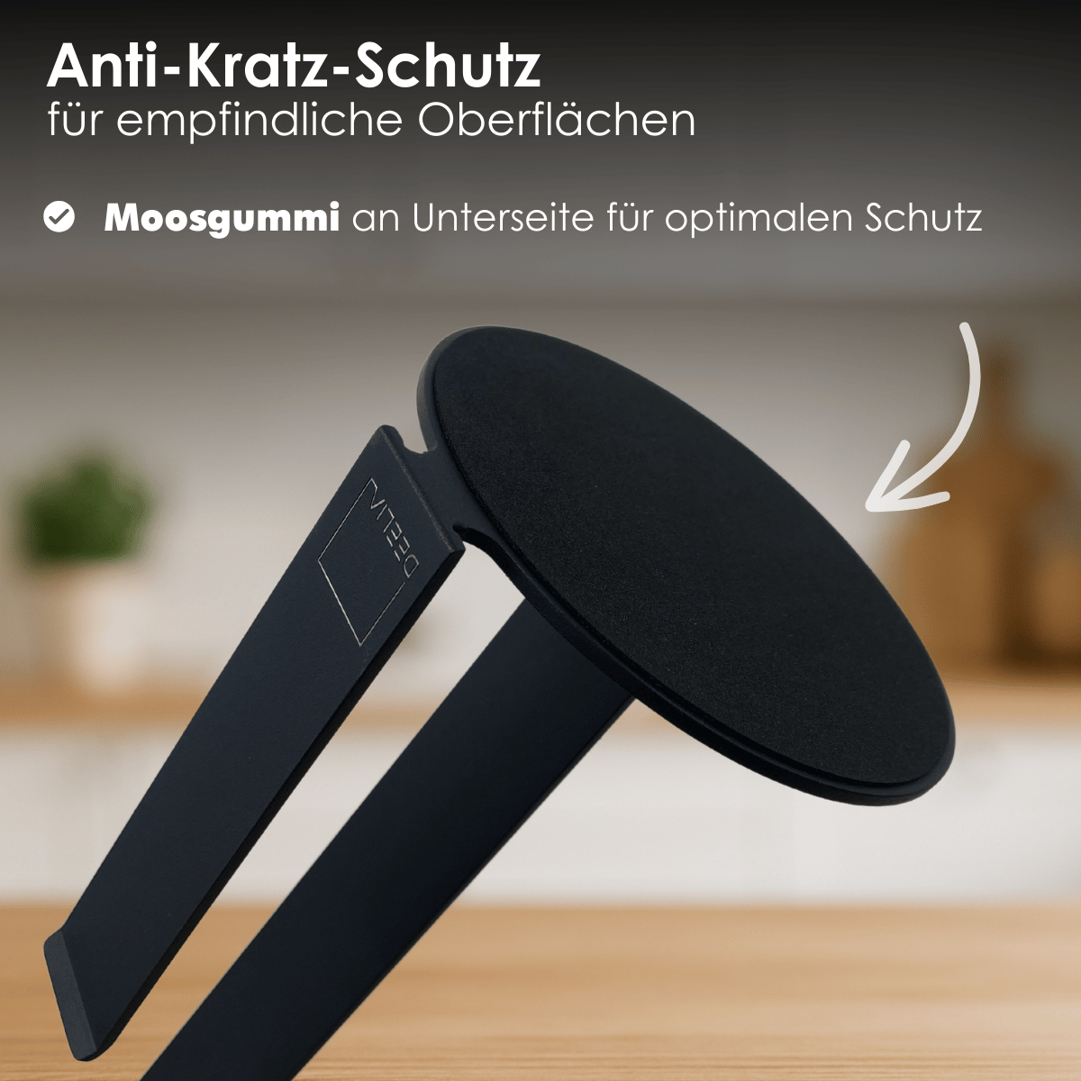Küchenrollenhalter stehend