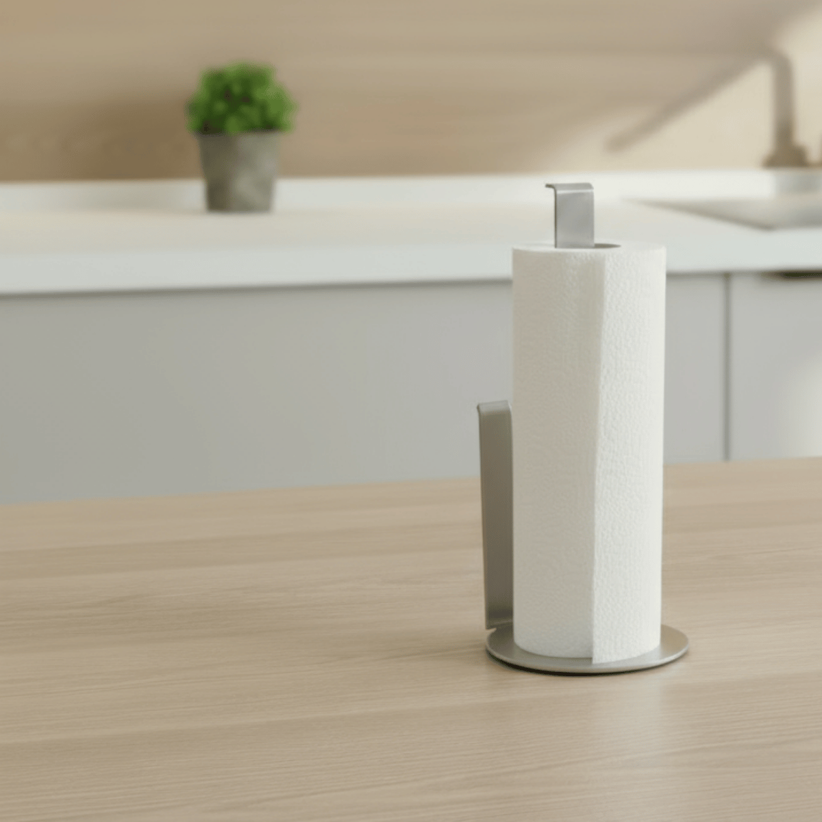 Küchenrollenhalter stehend