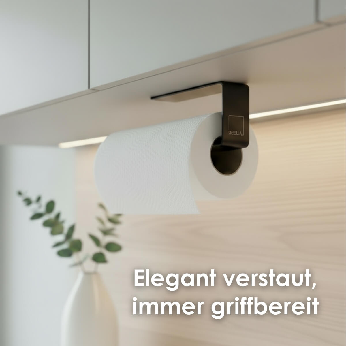 Küchenrollenhalter ohne Bohren