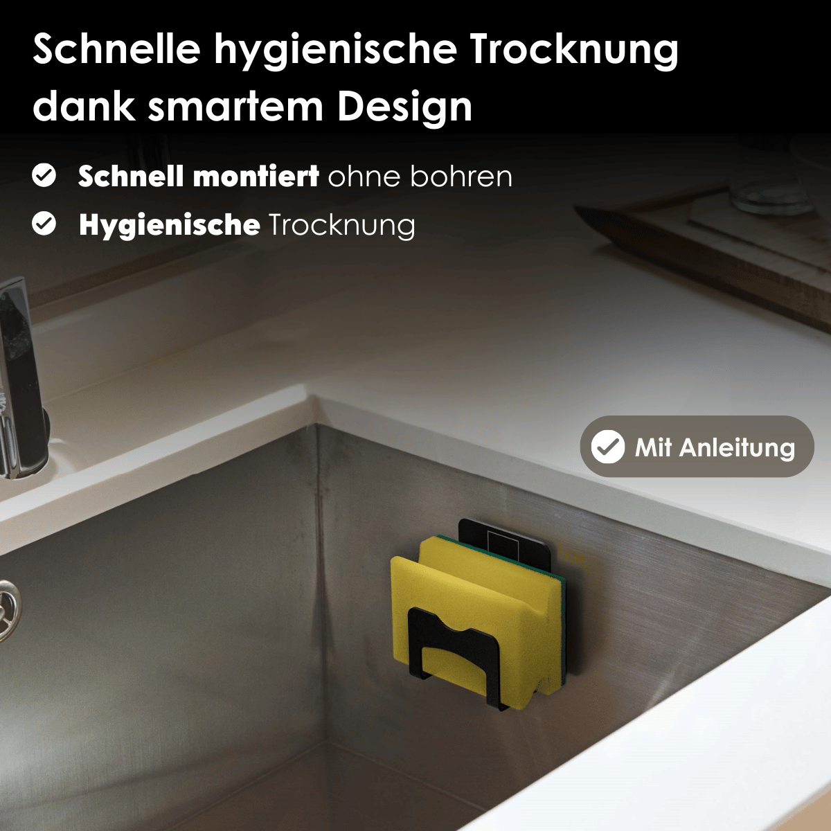 Ordnungshelfer Premium Set - schwarz