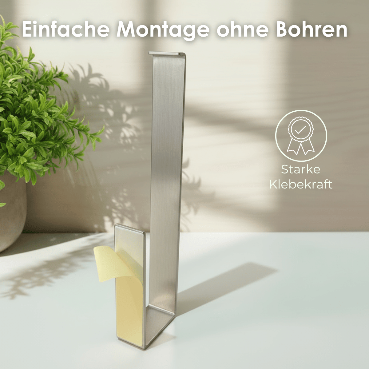 Küchenrollenhalter ohne Bohren