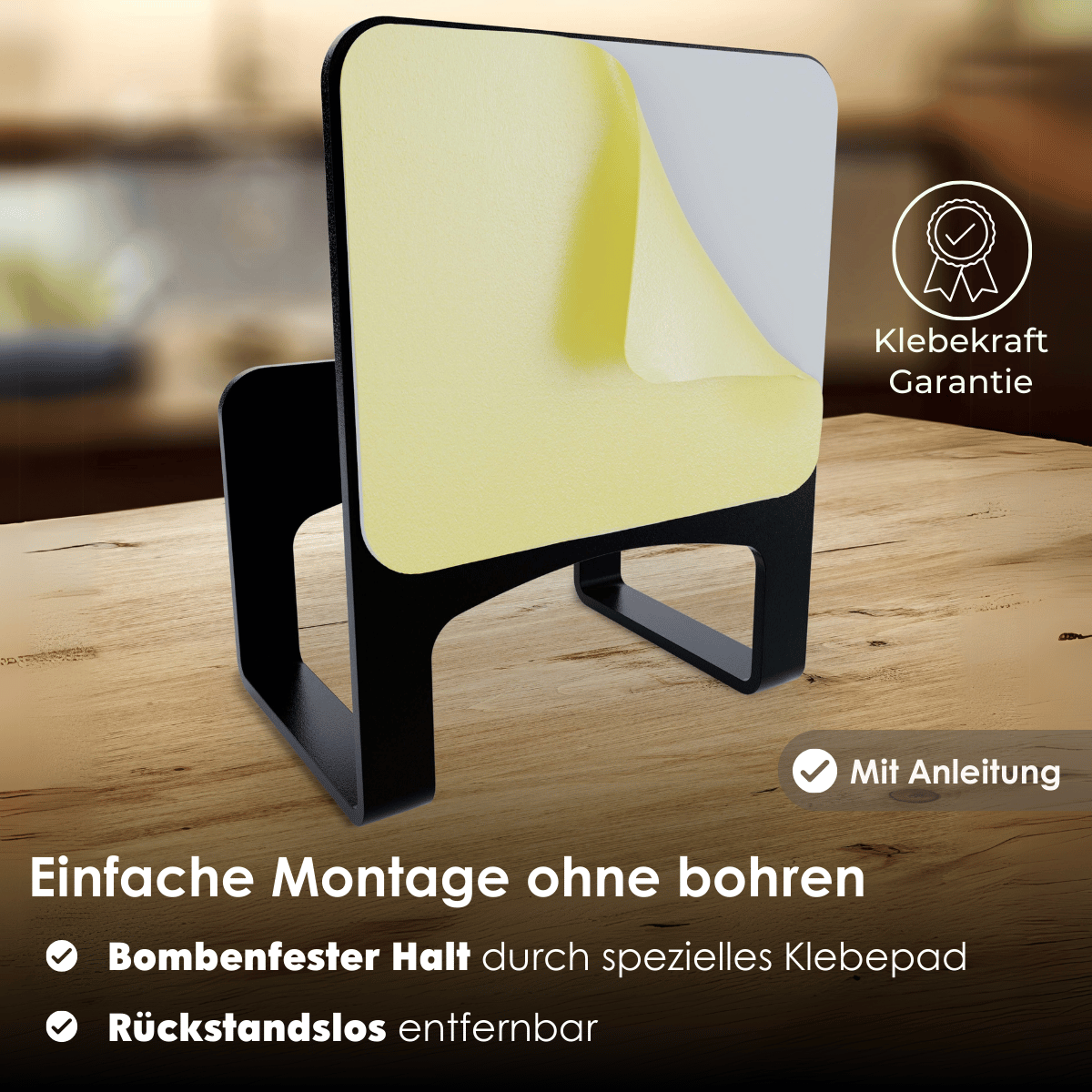 Schwammhalter ohne bohren