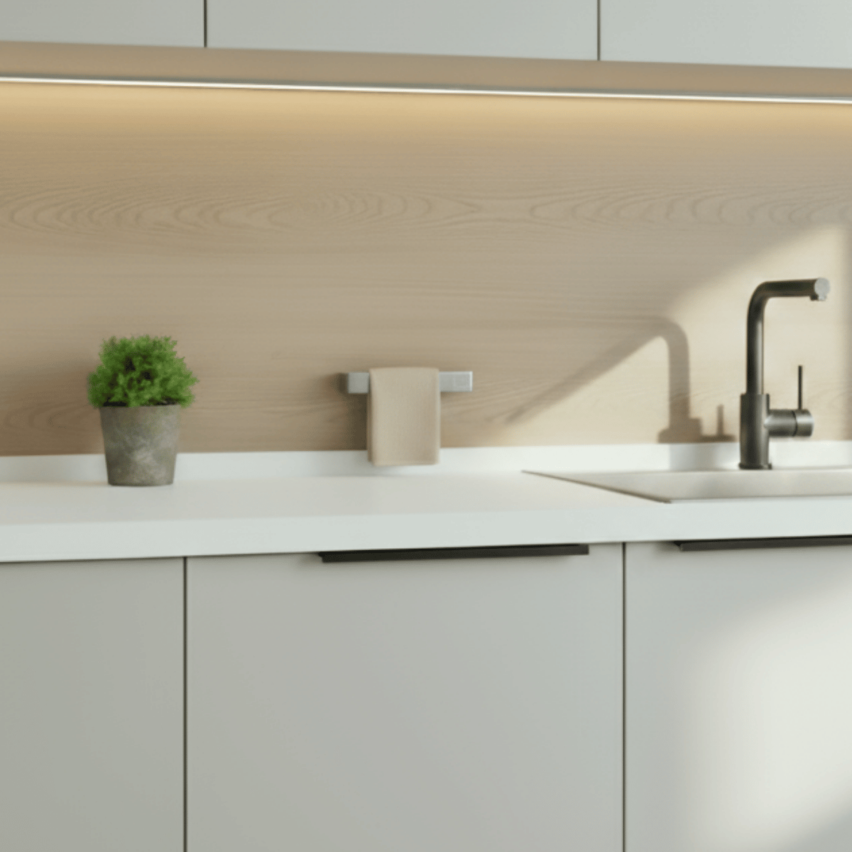 Spültuchhalter ohne Bohren