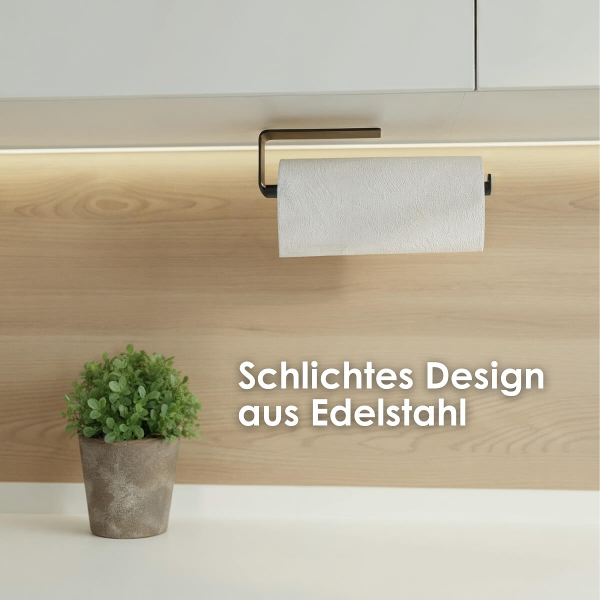 Küchenrollenhalter ohne Bohren