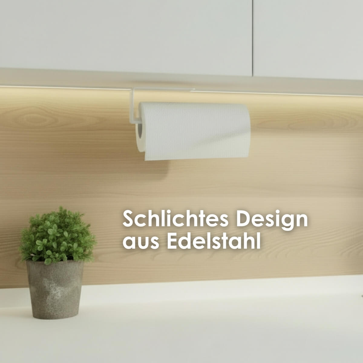 Küchenrollenhalter ohne Bohren