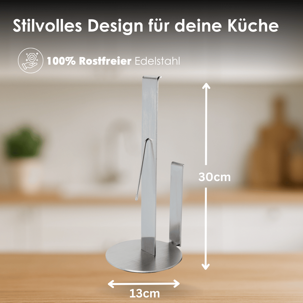 Küchenrollenhalter stehend