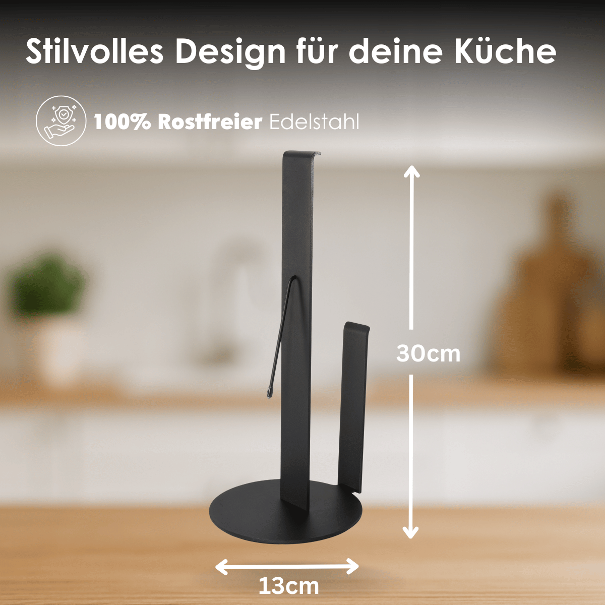 Küchenrollenhalter stehend