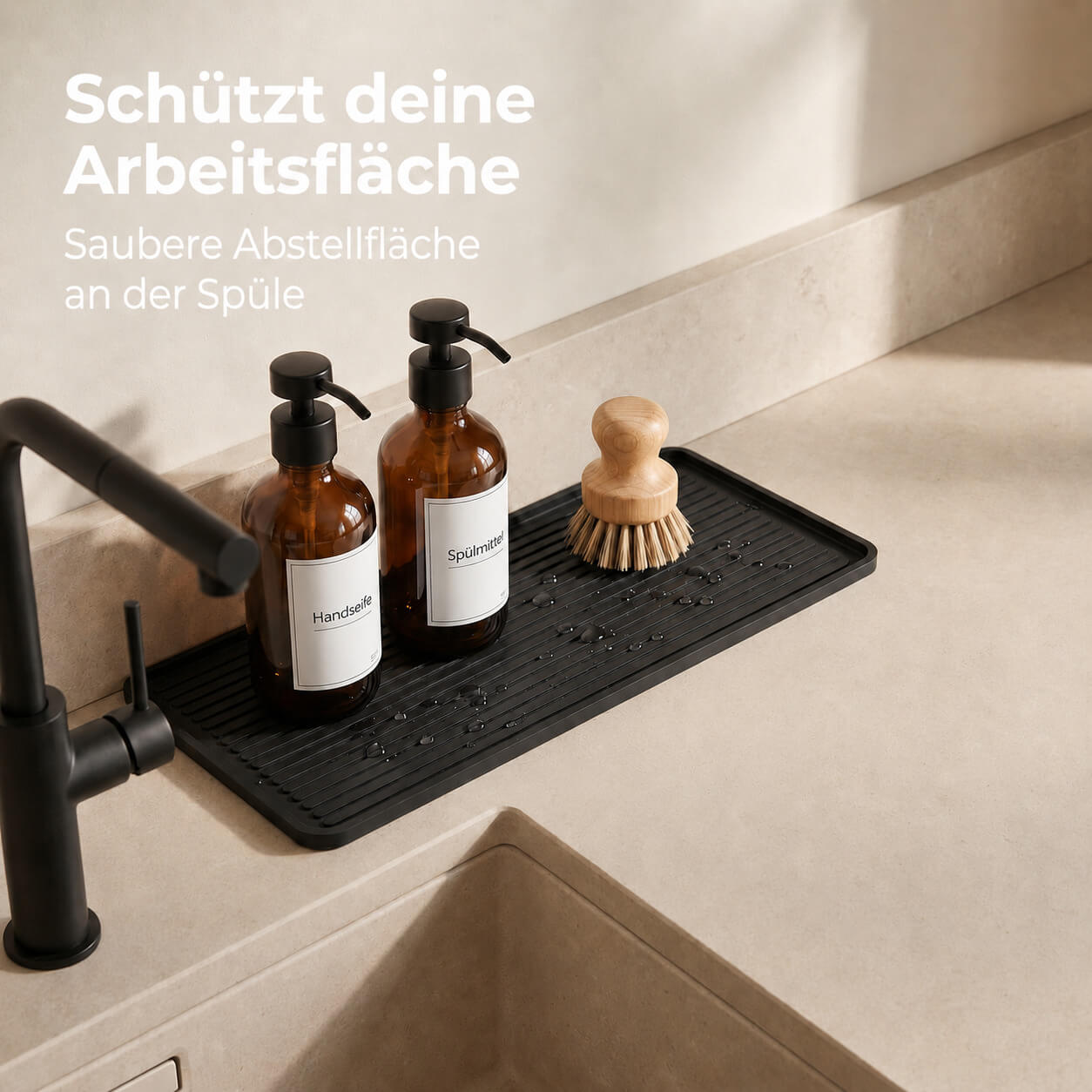 Silikon-Abtropfmatte