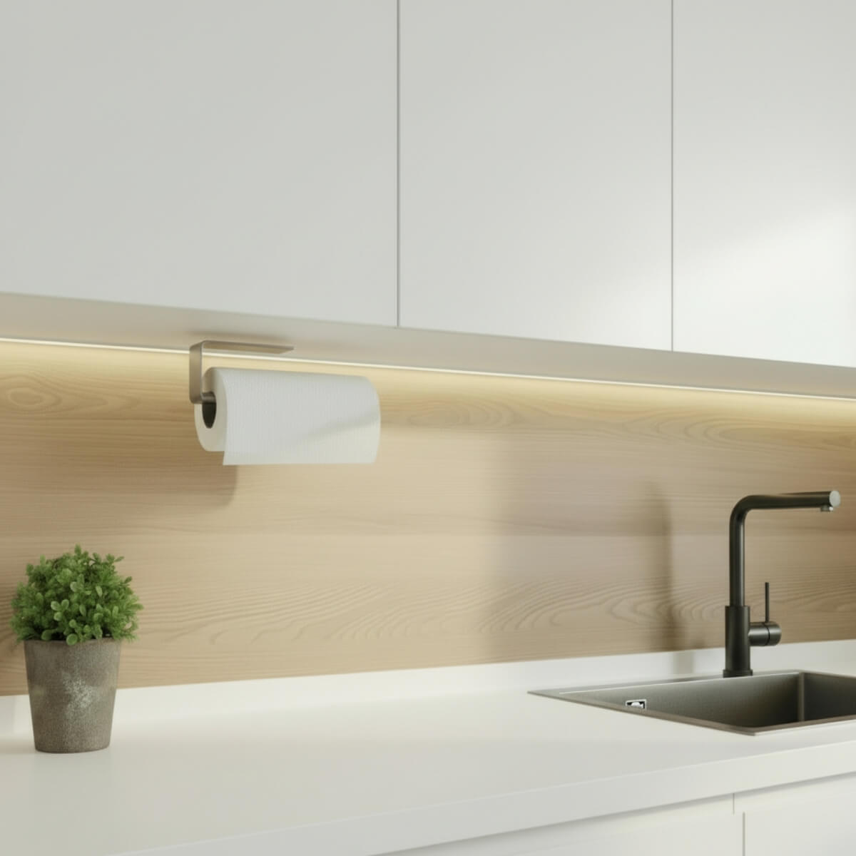 Küchenrollenhalter ohne Bohren