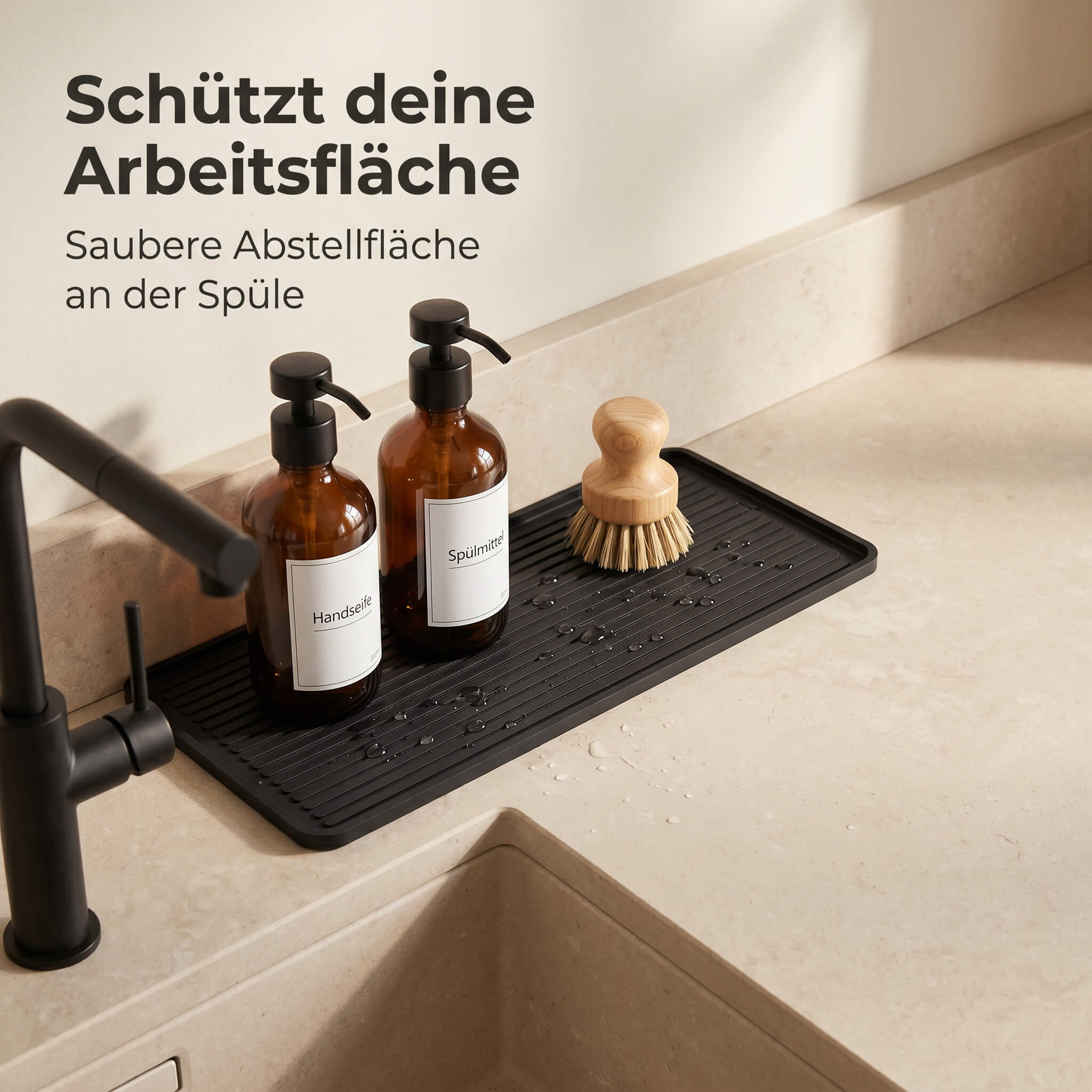 Silikon-Abtropfmatte