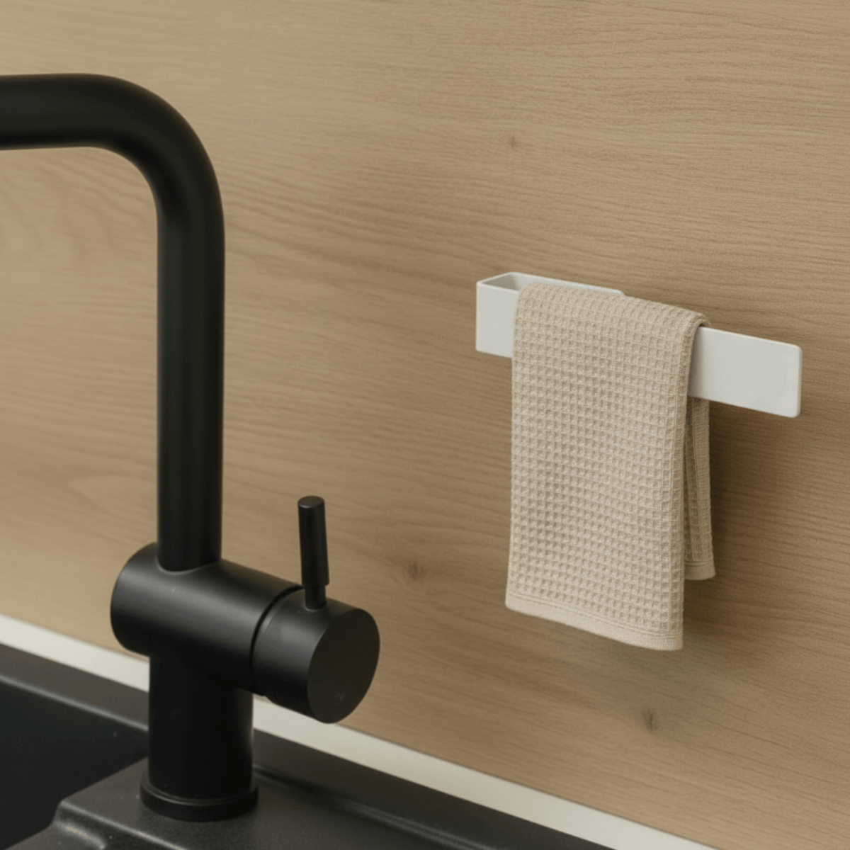 Spültuchhalter ohne Bohren