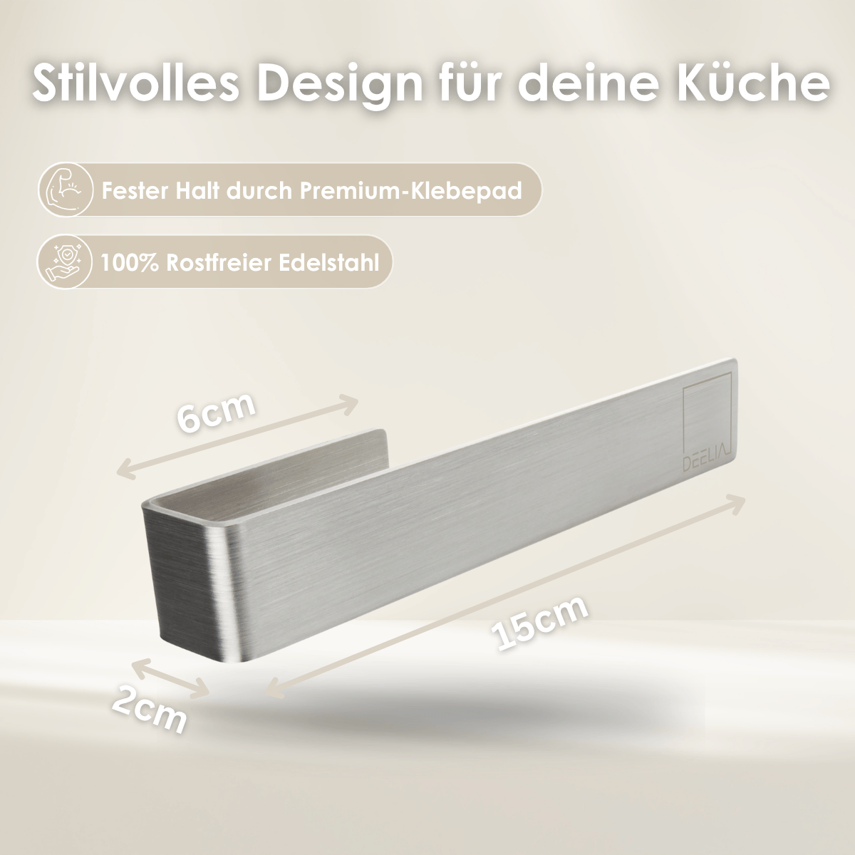 Spültuchhalter ohne Bohren