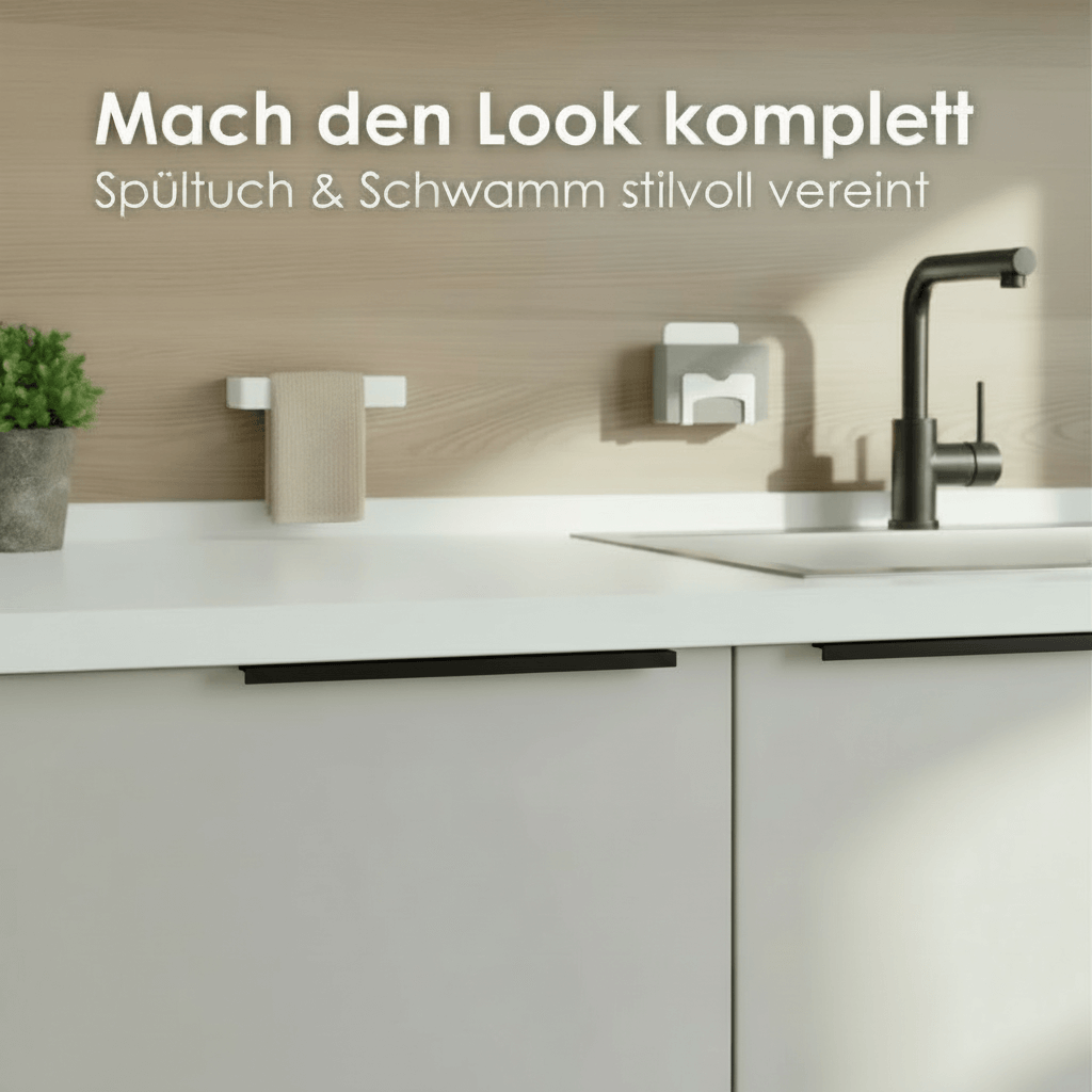 Spültuchhalter ohne Bohren