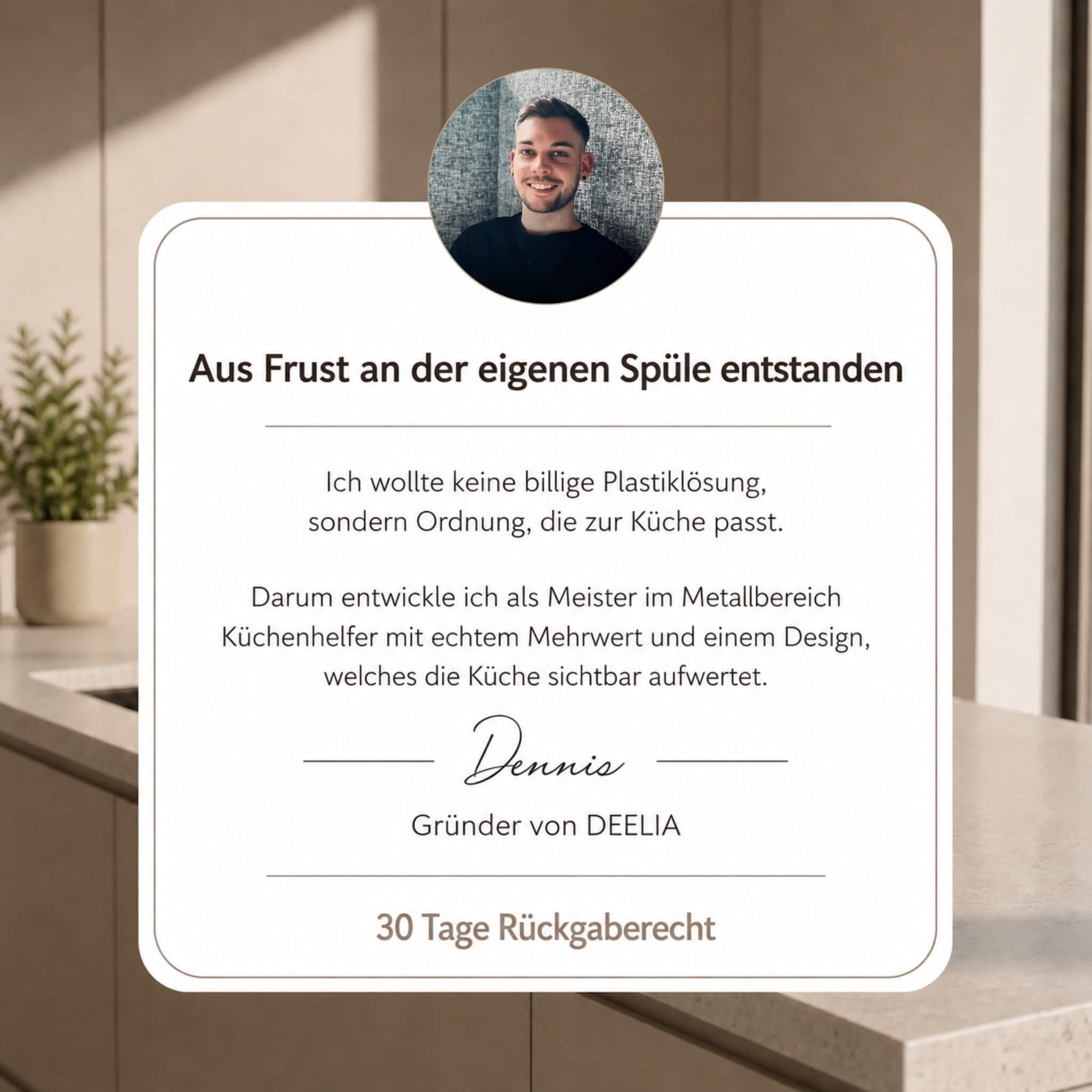 Spülbecken Organizer Set