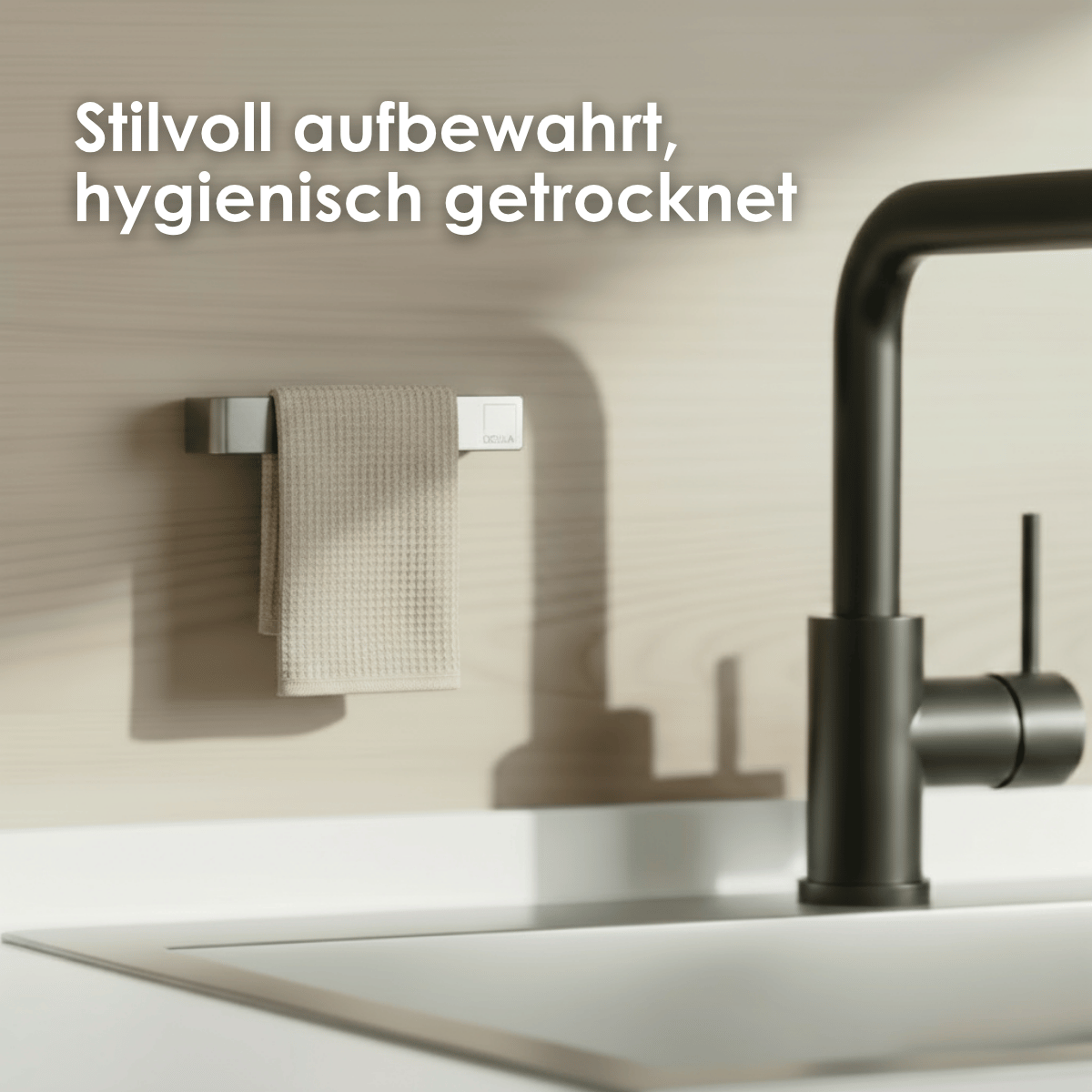 Spültuchhalter ohne Bohren