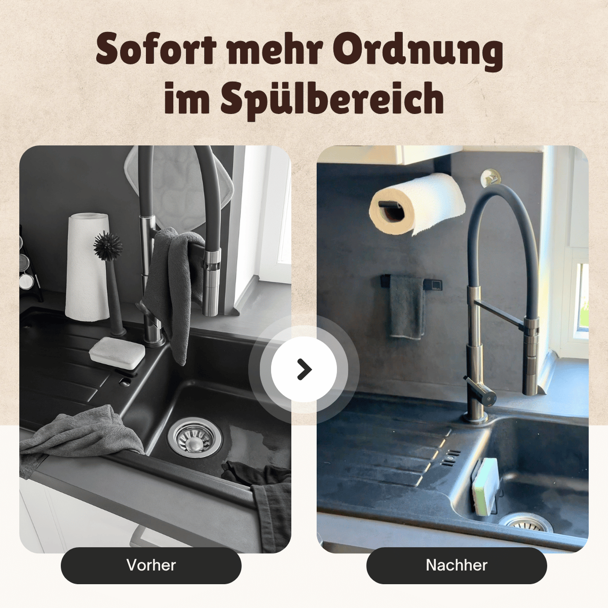 Ordnungshelfer Komfort Set - schwarz