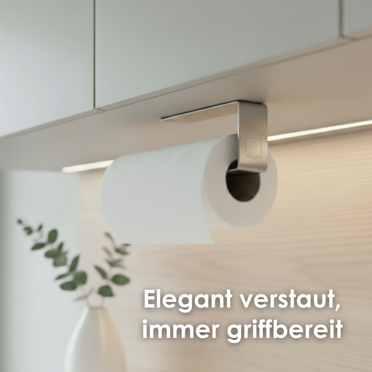 Küchenrollenhalter ohne Bohren