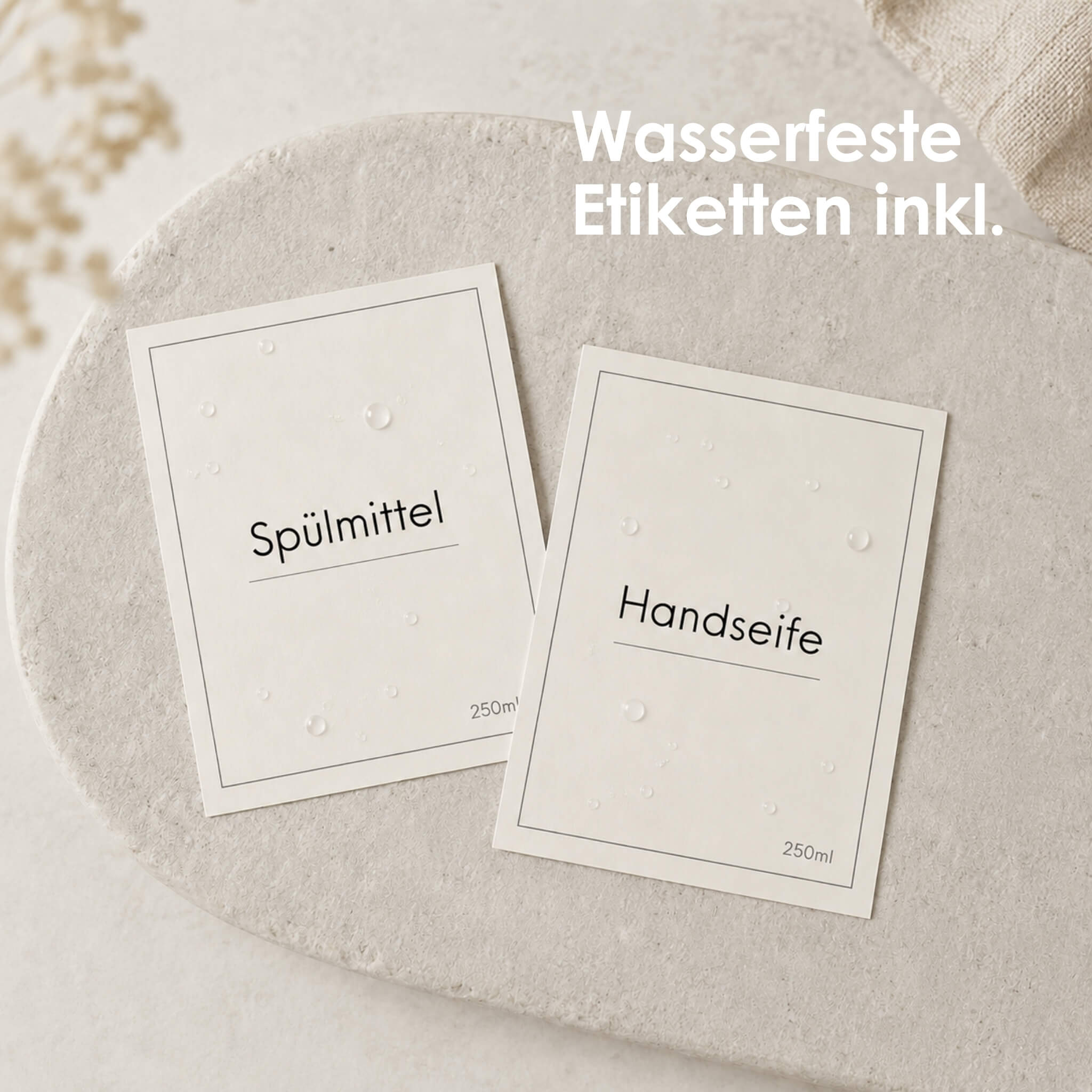 Seifenspender aus Braunglas