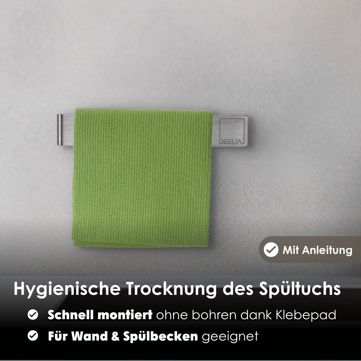 Küchen-Organisation Komfort Set - silber