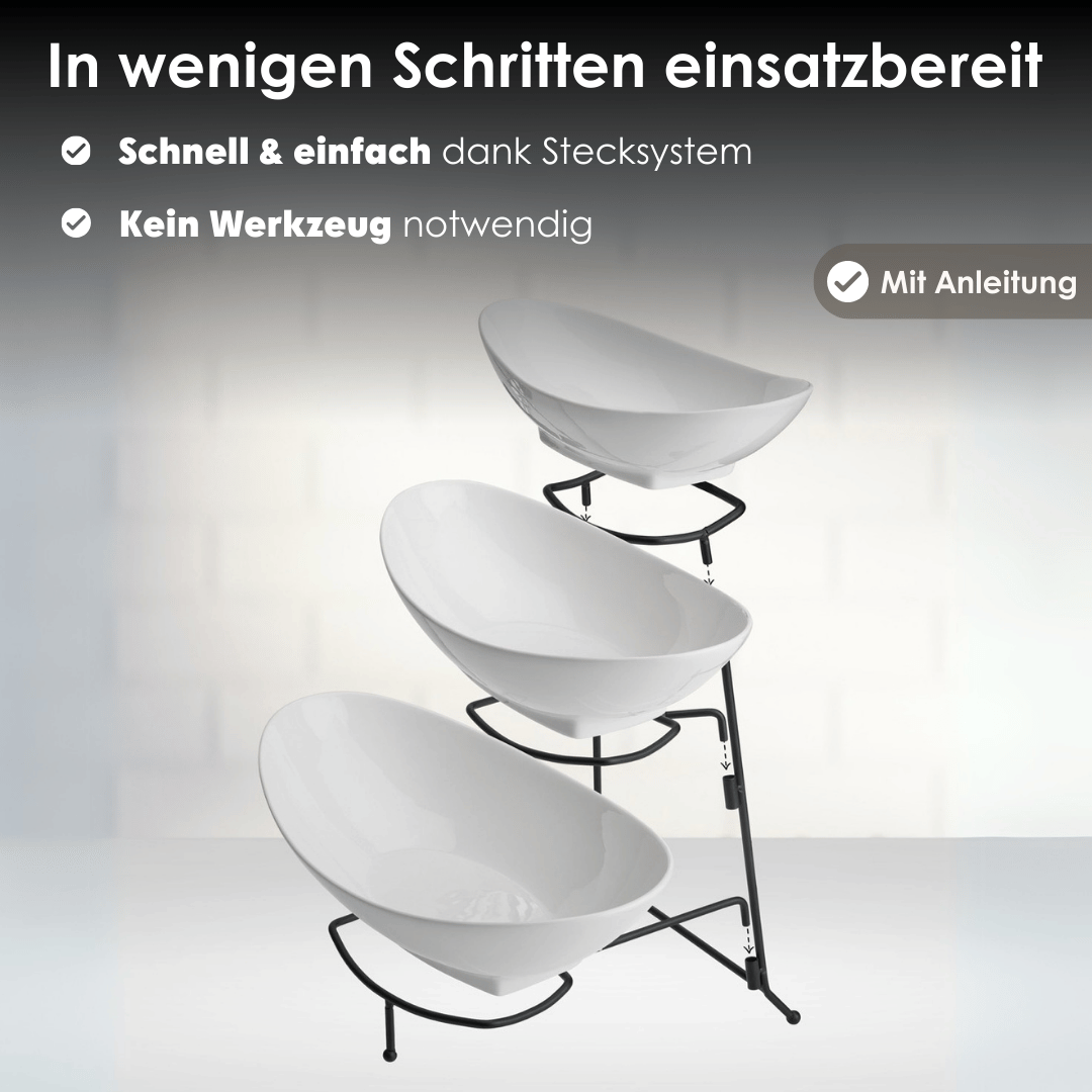 Etagere 3-stöckig