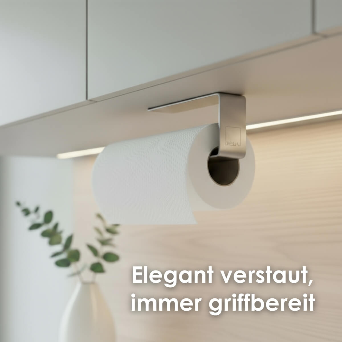 Küchenrollenhalter ohne Bohren