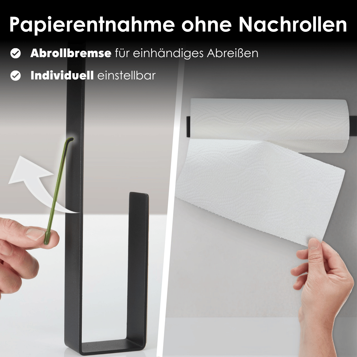 Küchenrollenhalter ohne bohren