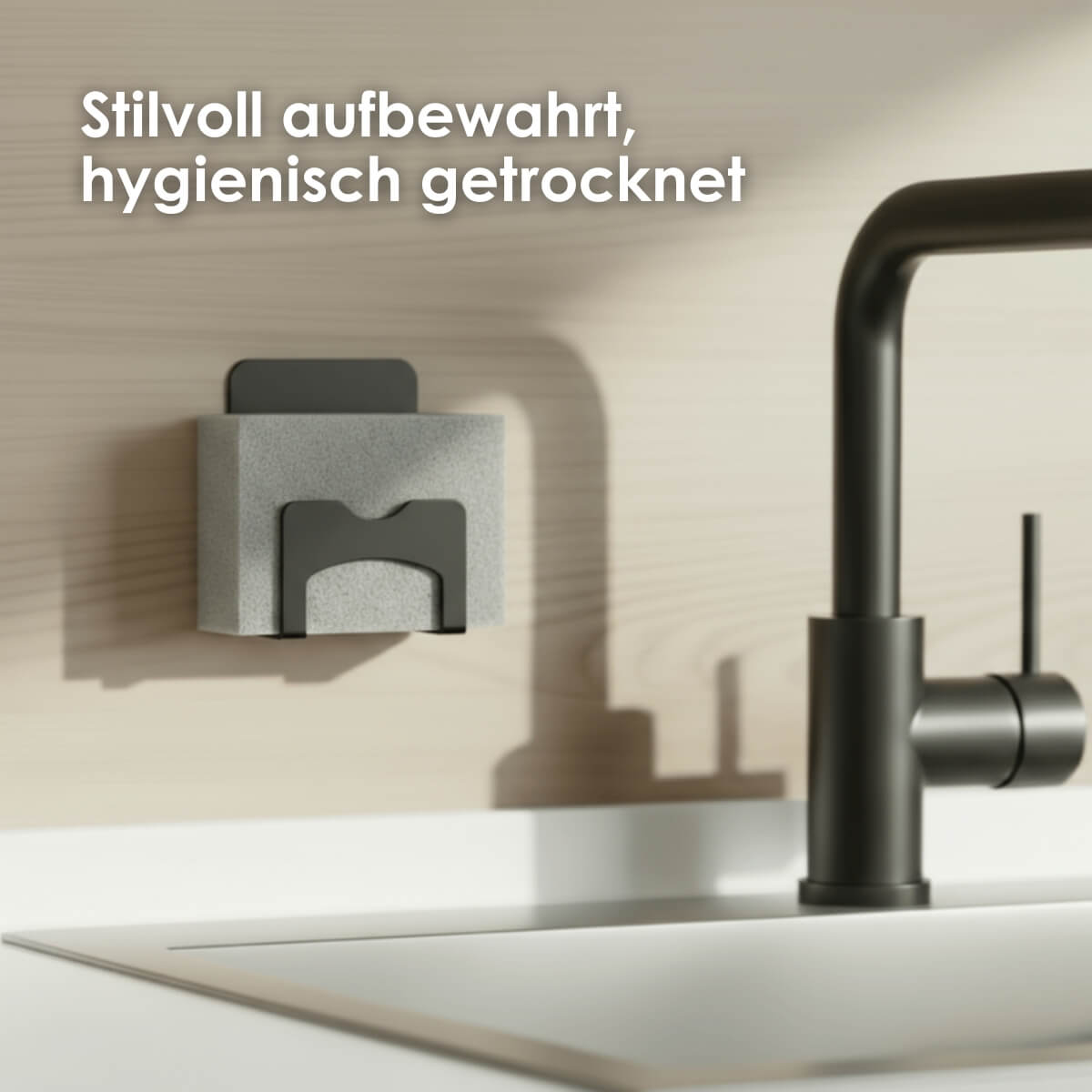 Schwammhalter ohne Bohren