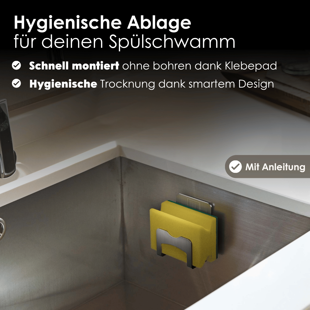 Küchen-Organisation Komfort Set - silber