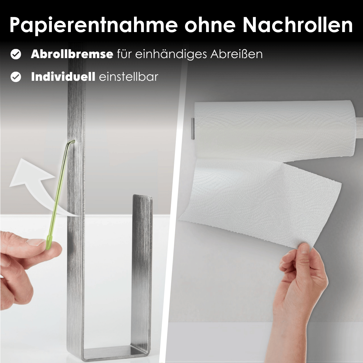 Küchenrollenhalter ohne bohren