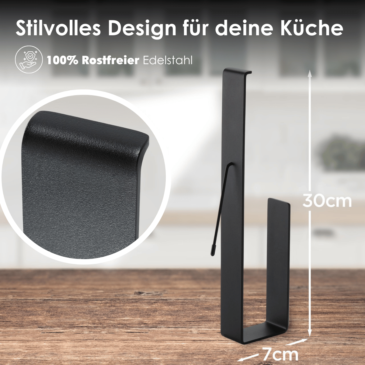 Küchenrollenhalter ohne bohren