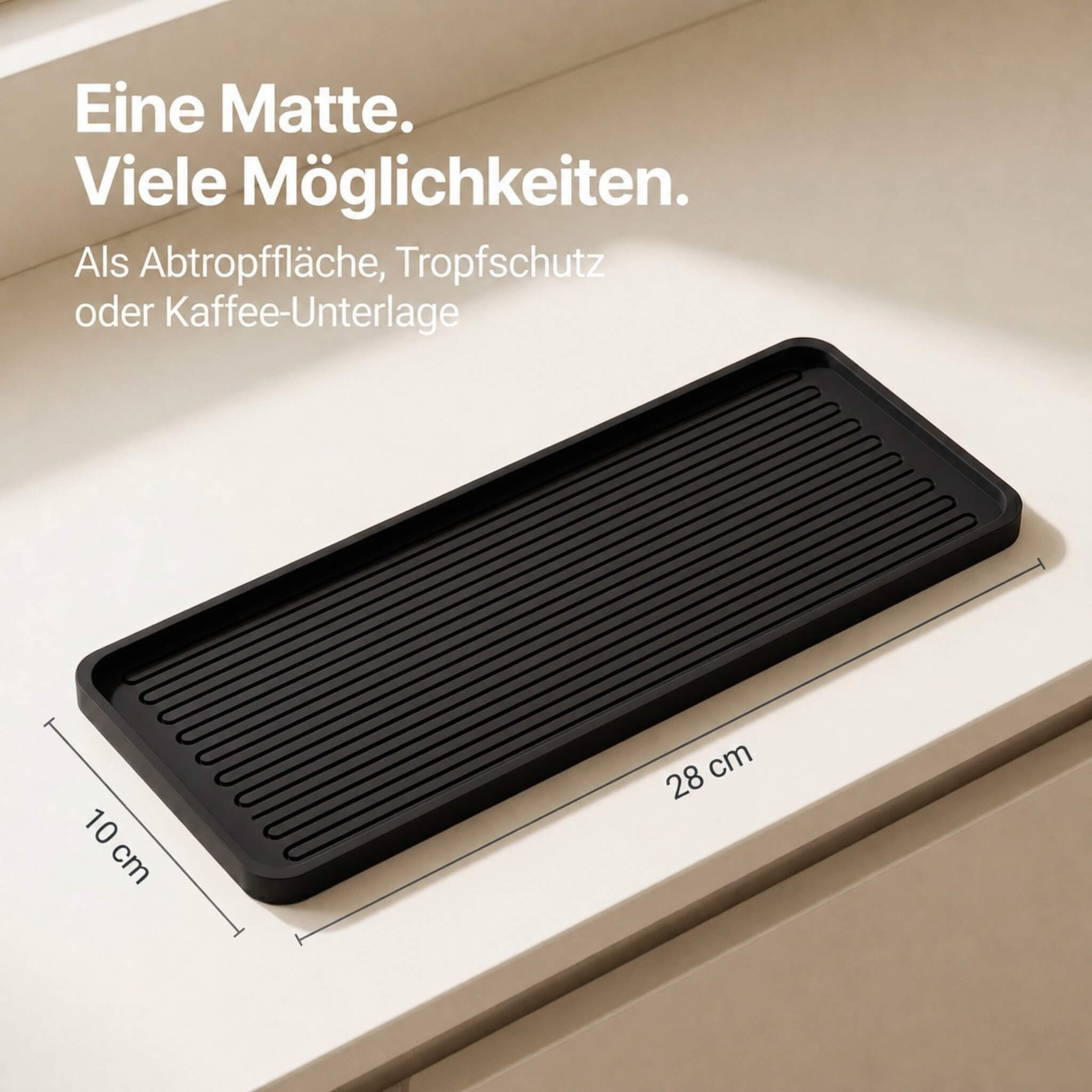 Silikon-Abtropfmatte