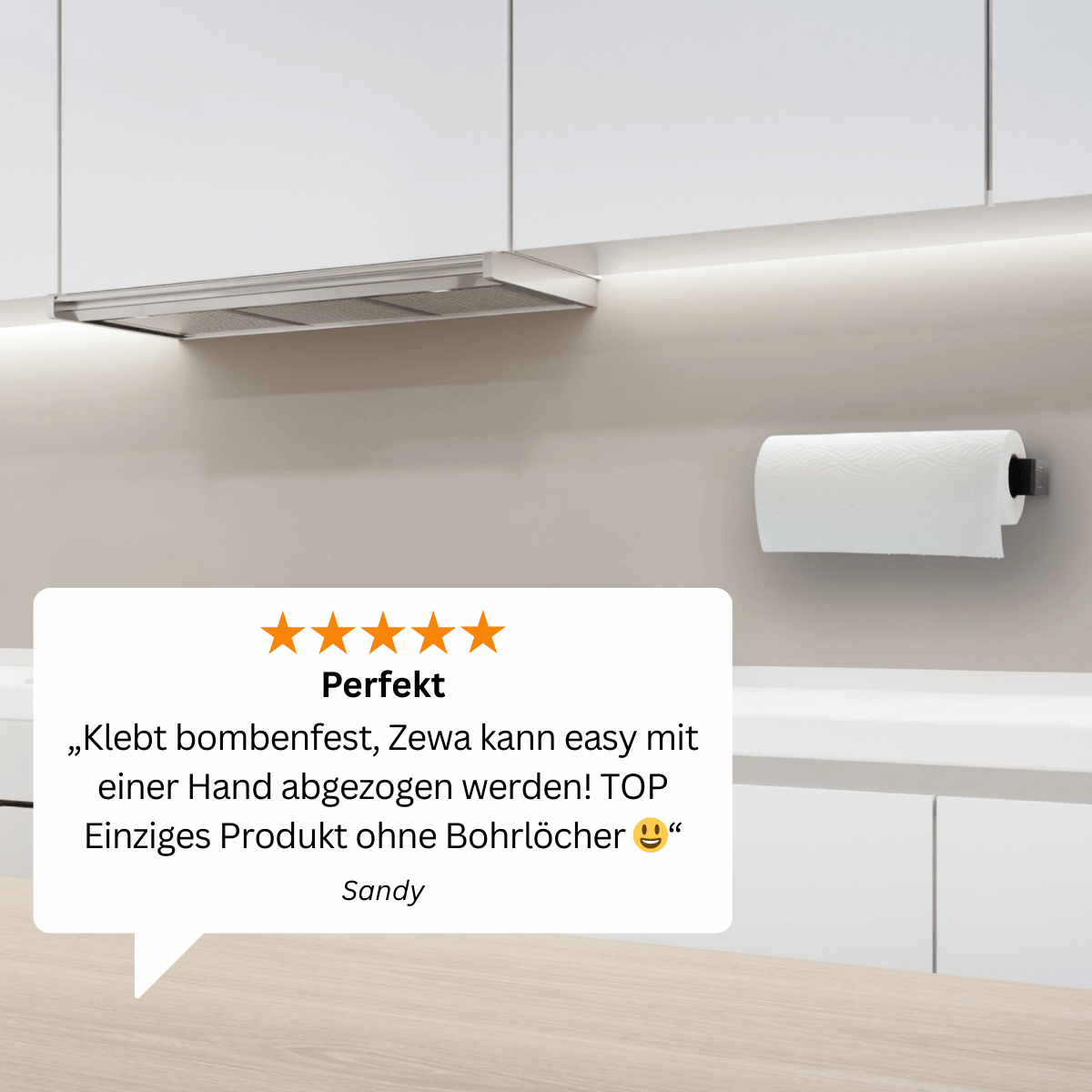 Küchenrollenhalter ohne bohren