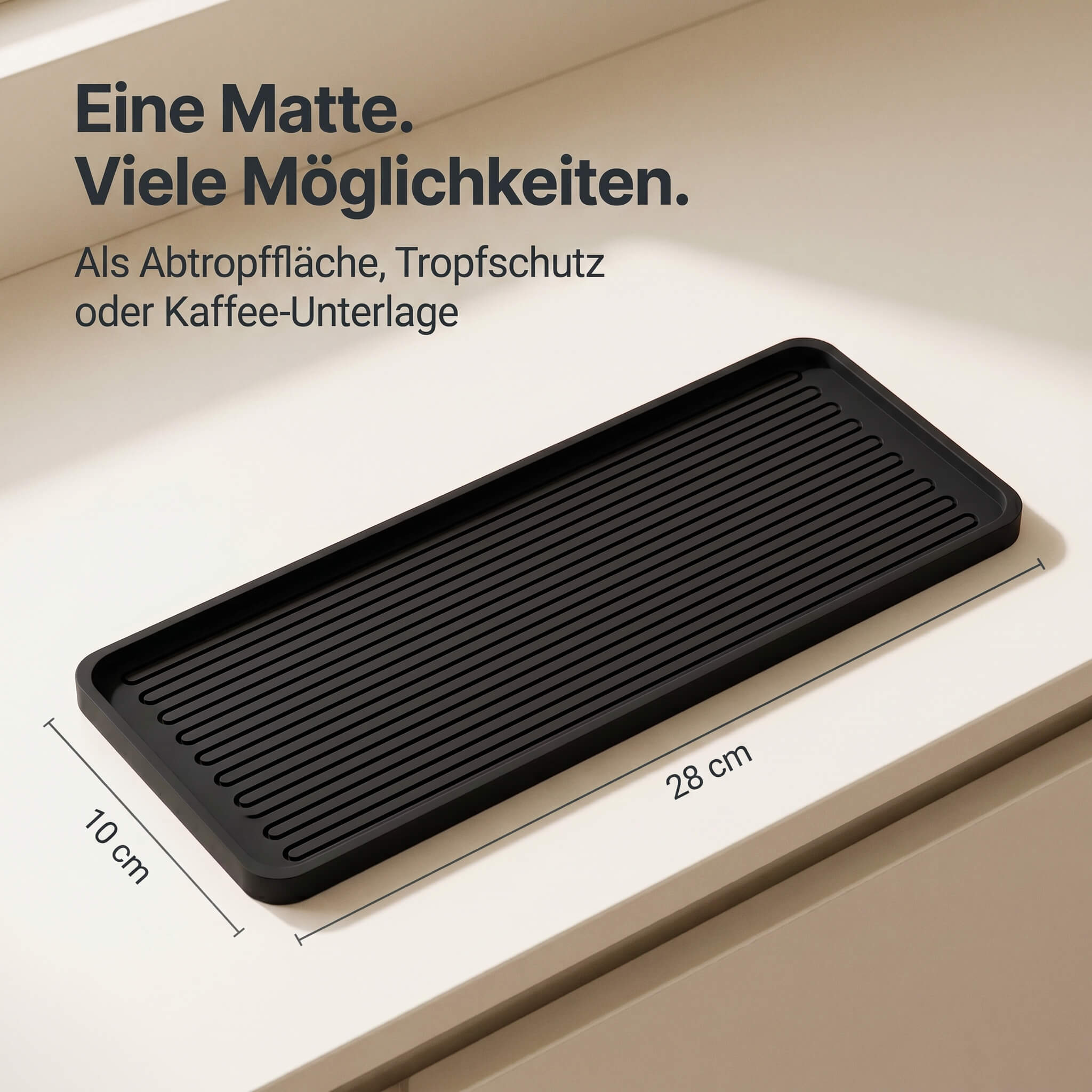 Silikon-Abtropfmatte