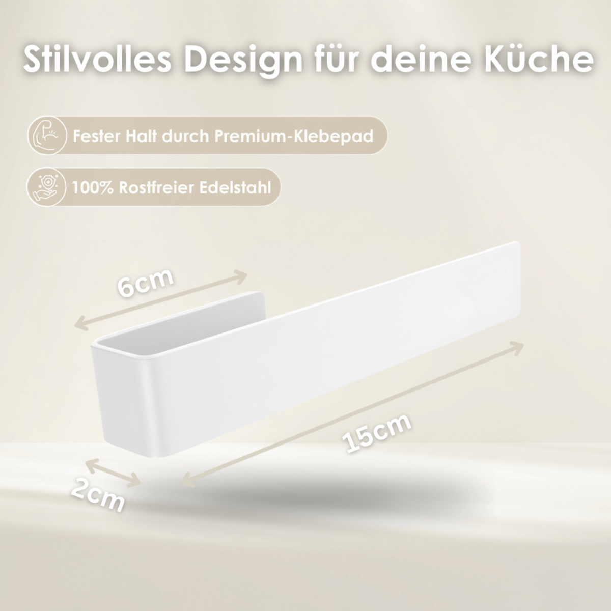 Spültuchhalter ohne Bohren