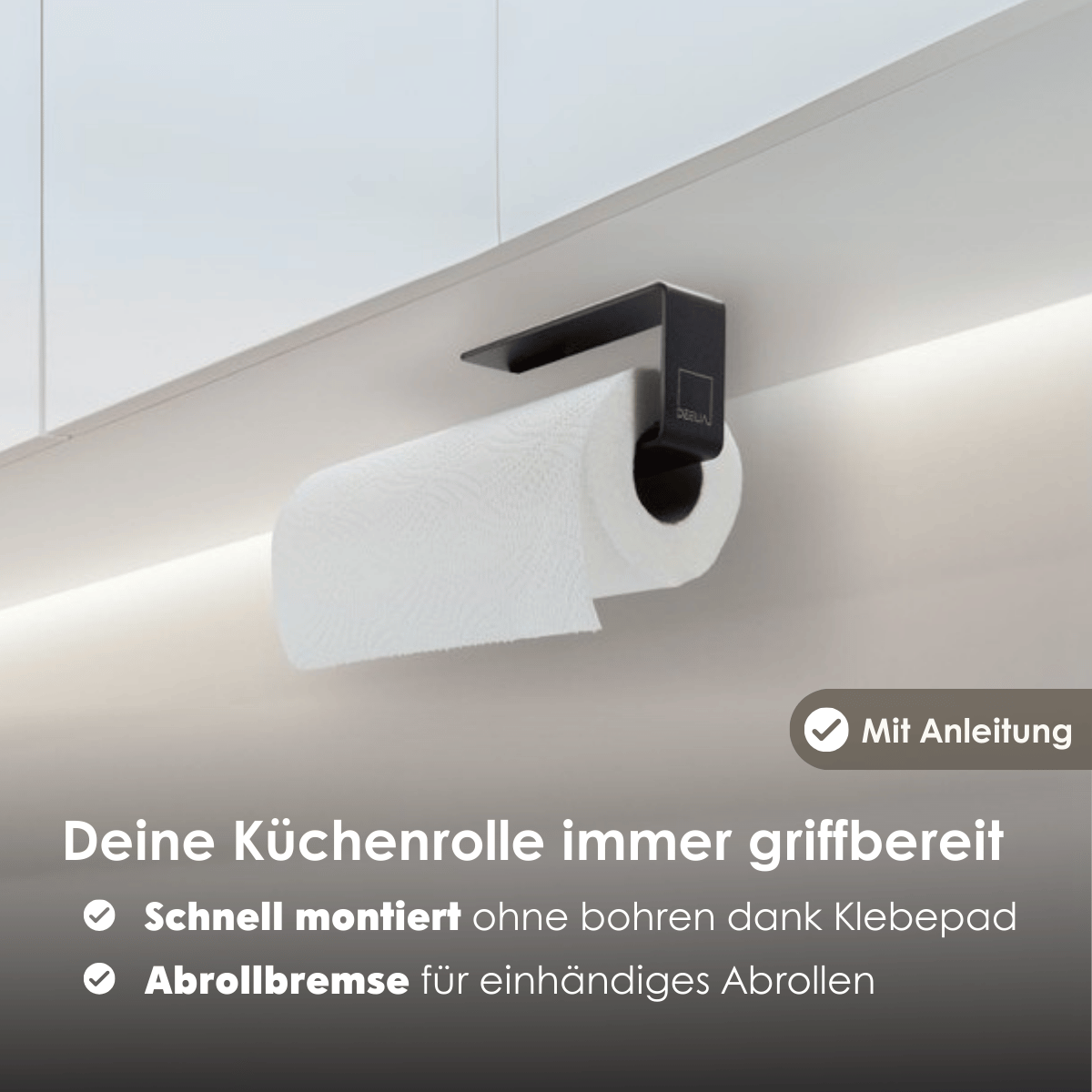 Ordnungshelfer Premium Set - schwarz - DEELIA